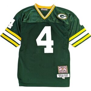 Jeff Hamilton Brett Favre Packers Jersey 2004 Players of the Century Mens S read